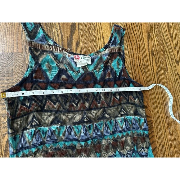 Vintage Hilo Hattie Hawaiian Sundress Women's Medium Tropical Beach Midi EUC - Picture 6 of 10